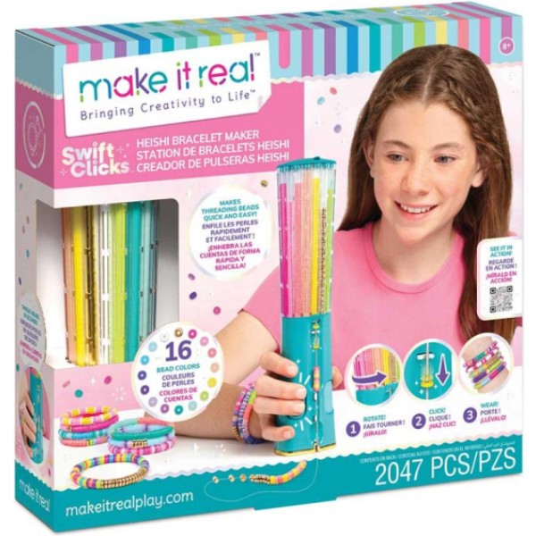 Фото - Набір для виготовлення прикрас Make it Real Хейші Швидко натискай (MR1459)